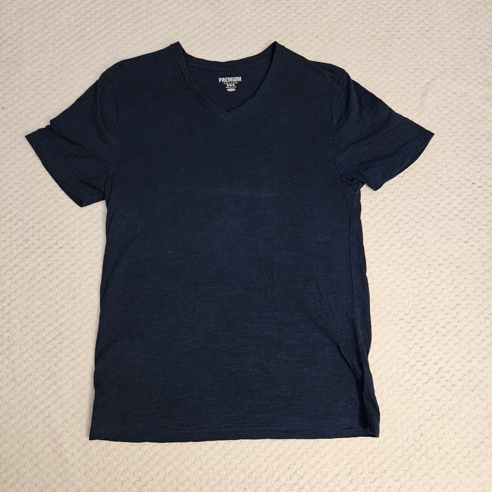 Old Navy Premium Navy T-Shirt for Men Size M